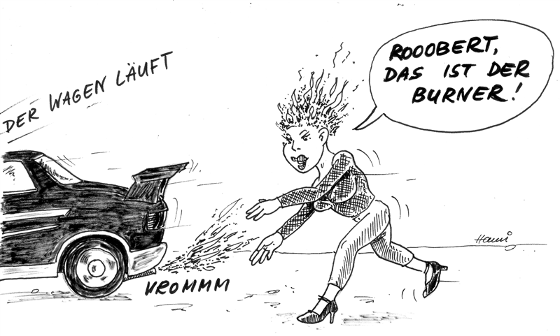 Cartoon: #28 burn 1