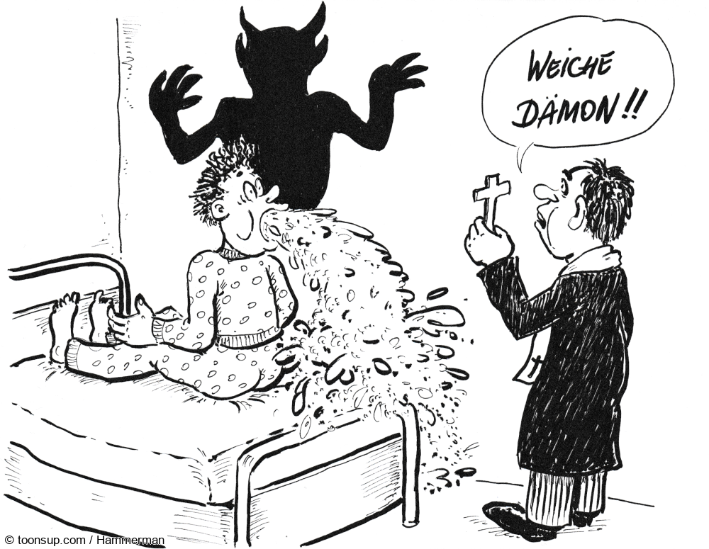 Cartoon: #inktober 2023_17 Demon 1