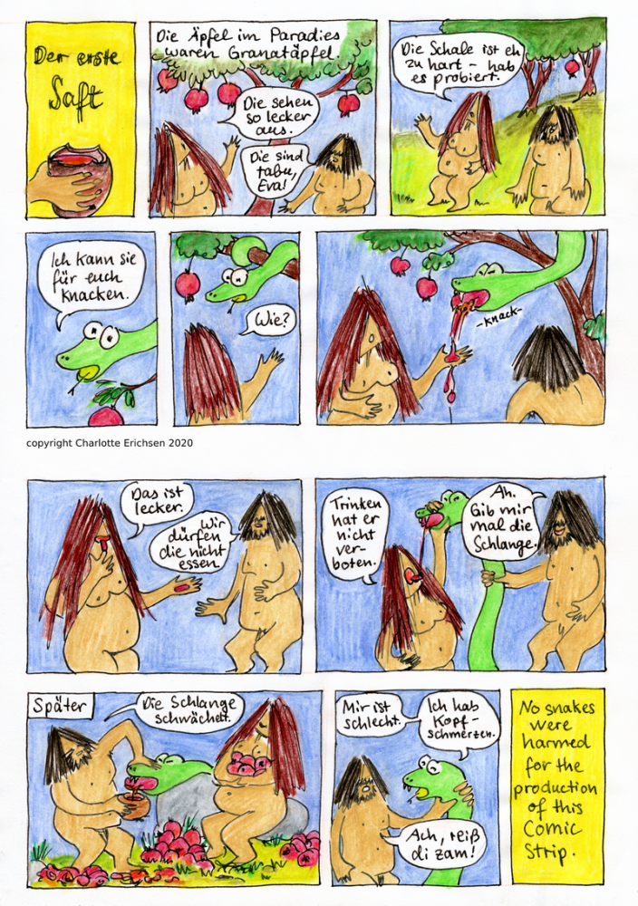 Comic: Granatapfelsaft 1