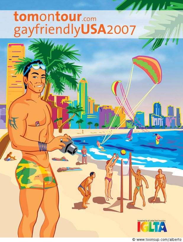 Illustration: Tom in USA 1