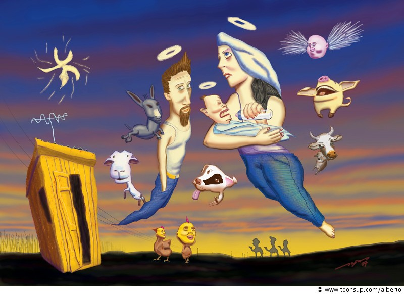 Concept Art / Character Design: Von wegen 'Stille Nacht'? 1