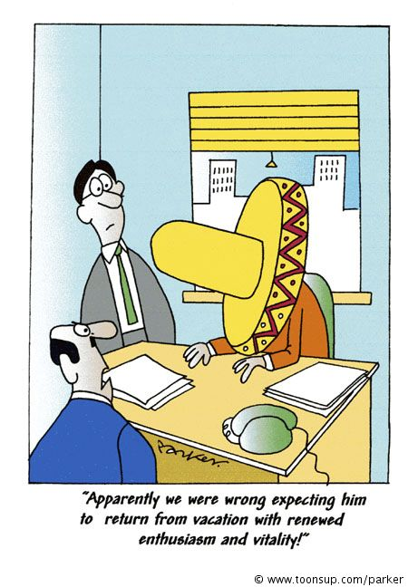 Cartoon: Siesta 1