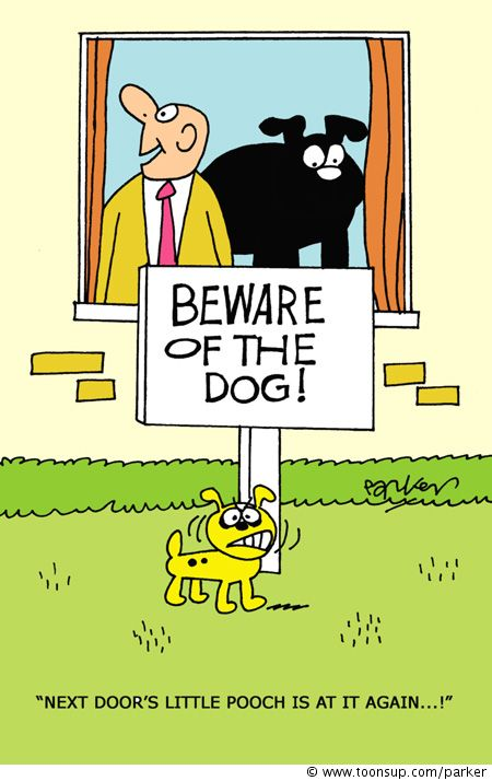 Cartoon: Little big dog. 1