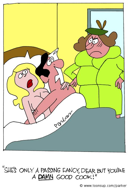 Cartoon: GOOD cook. 1