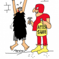 'I've orders to shave you and then douse you!'