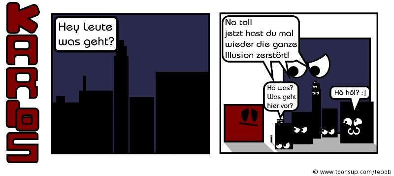 Comic: Karlos in der Stadt 2