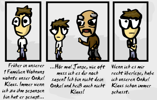 Comic: Onkel Klaus 1