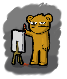 Illustration: Müder Bär 1