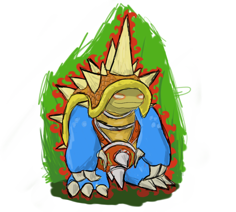 Concept Art / Character Design: Rammus Fan-Art 1