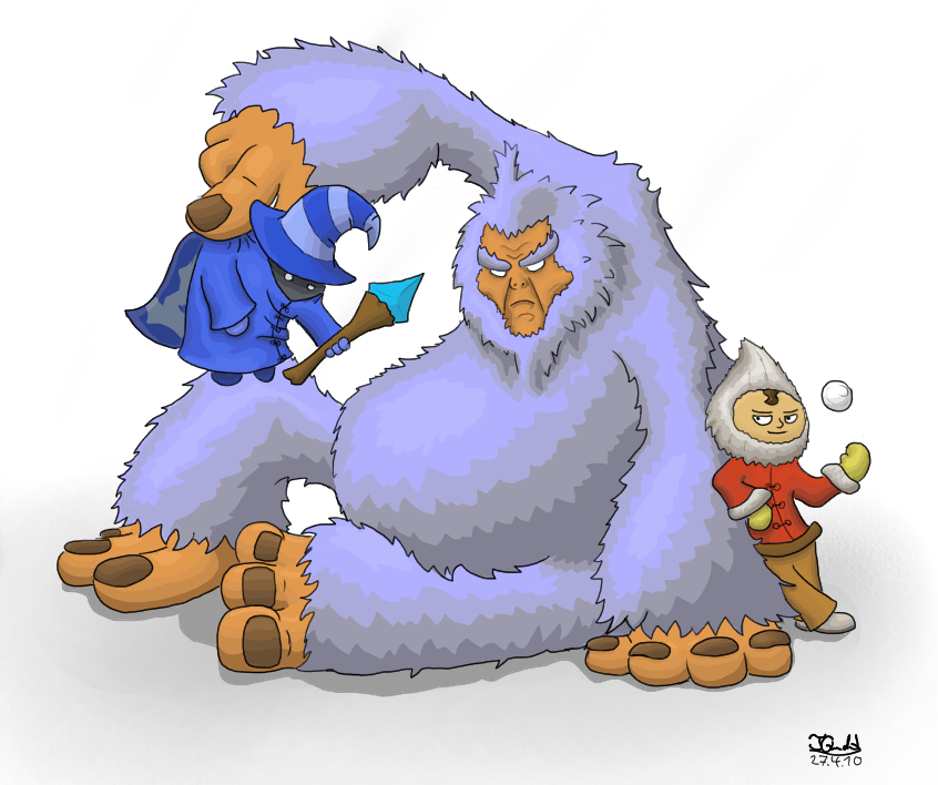 Illustration: Nunu Fan-Art (League of Legends) 1