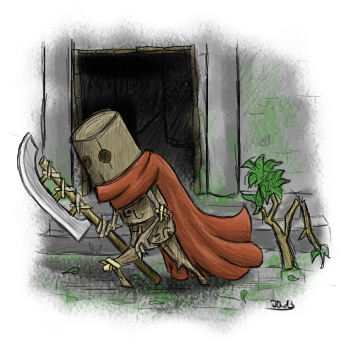 Illustration: Magical Wooden Guard 2