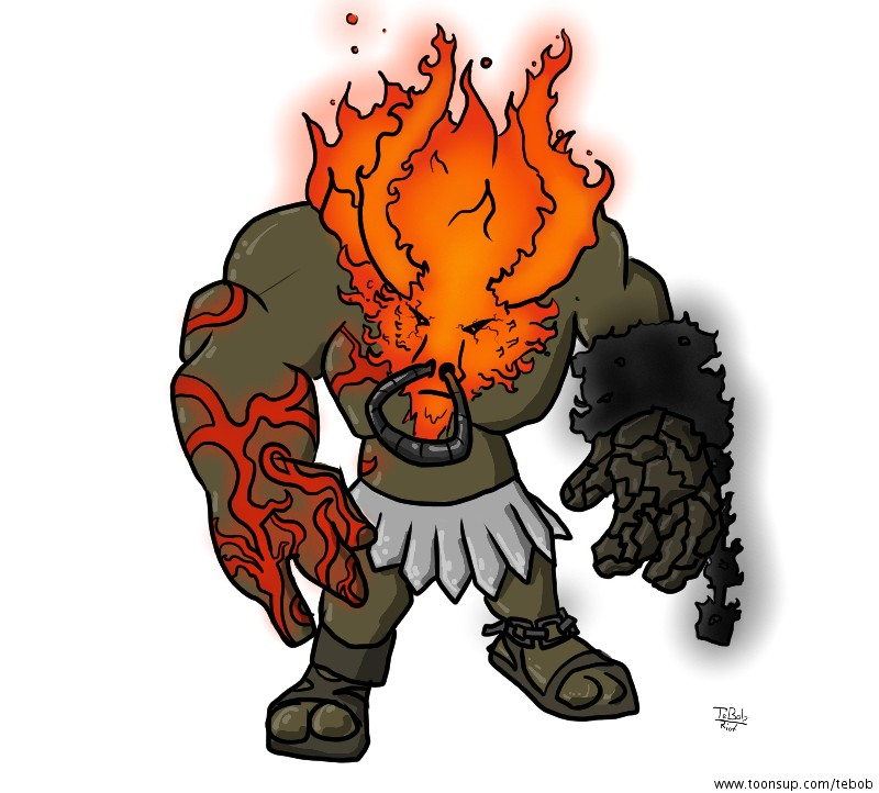 Concept Art / Character Design: Dämonen Alistar 2