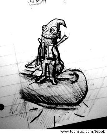 Illustration: Stoffpuppe 1