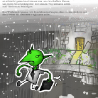 ARTBATTLE 2013 - Das kleine grüne Mistviech