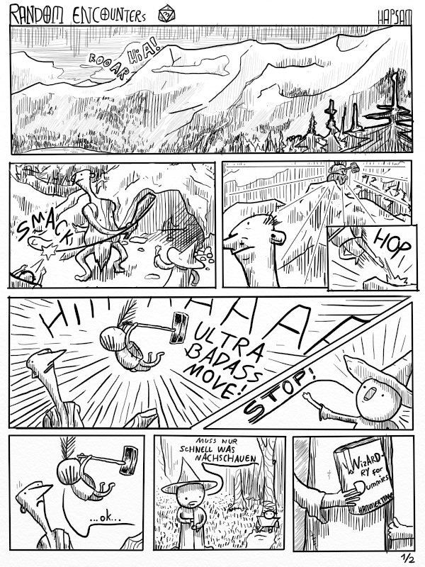 Comic: Random Encounters 3 (1-2) 1