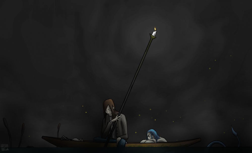 Illustration: Meerjungfrau 1