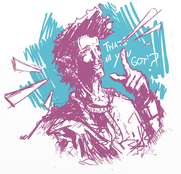 Illustration: All you got? 1