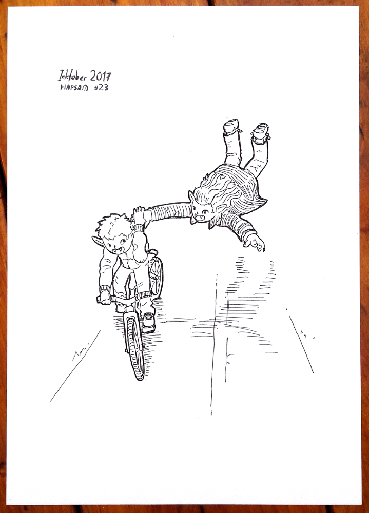 Illustration: 23+24+25 Inktober 2017 1