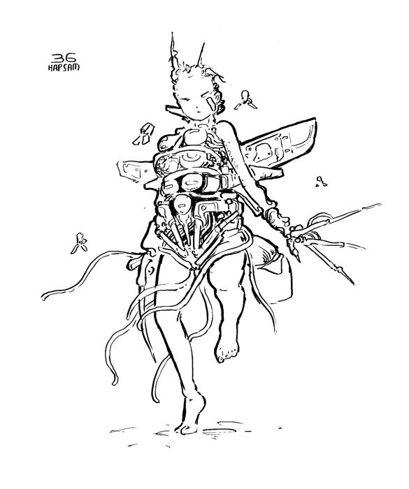 Concept Art / Character Design: Doodles 36-40 1