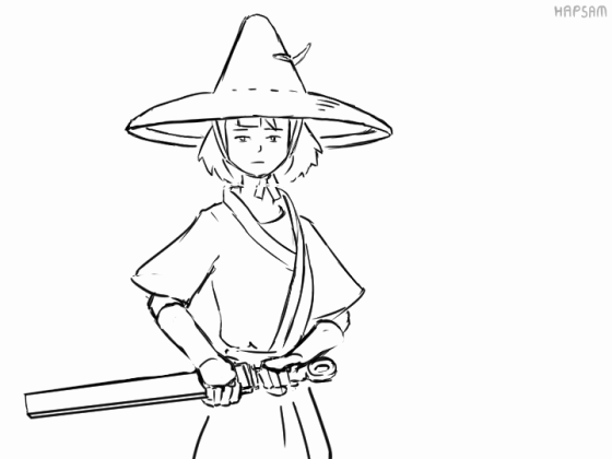 Animation: Animation Schwertziehen 1