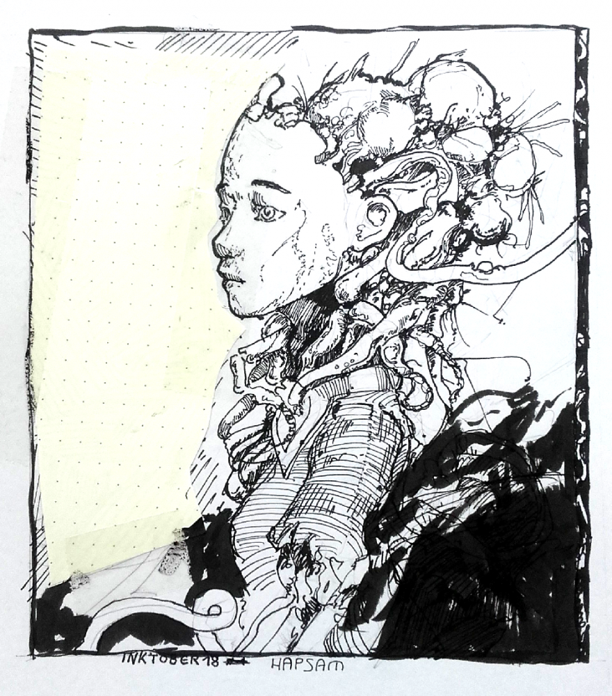 Illustration: Inktober2018 #2 1