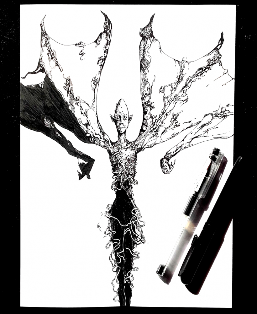 Illustration: Inktober2018 #3 1