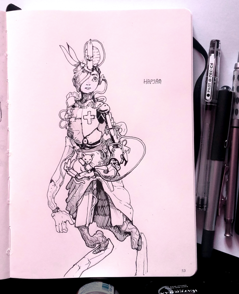Illustration: Inktober2018 #9 1