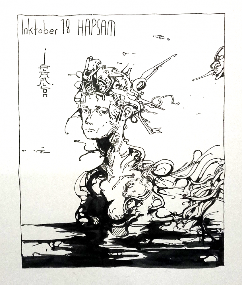 Illustration: Inktober2018 #12, #13, #14 2