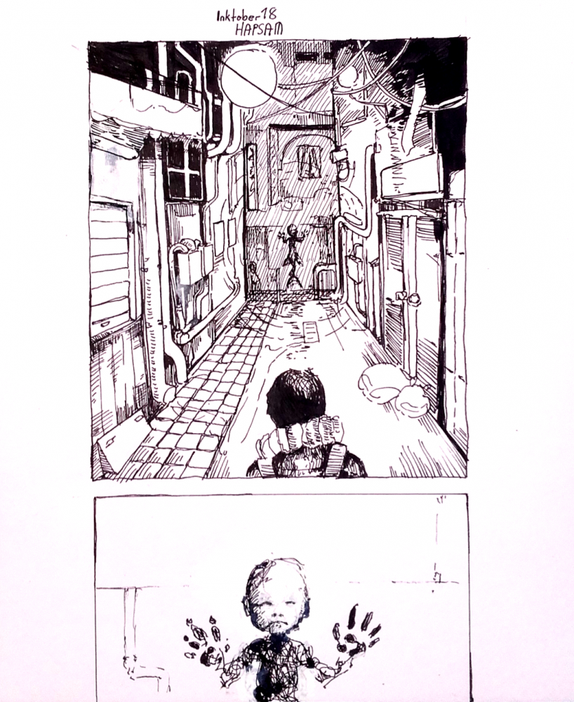 Illustration: Inktober2018 #12, #13, #14 3