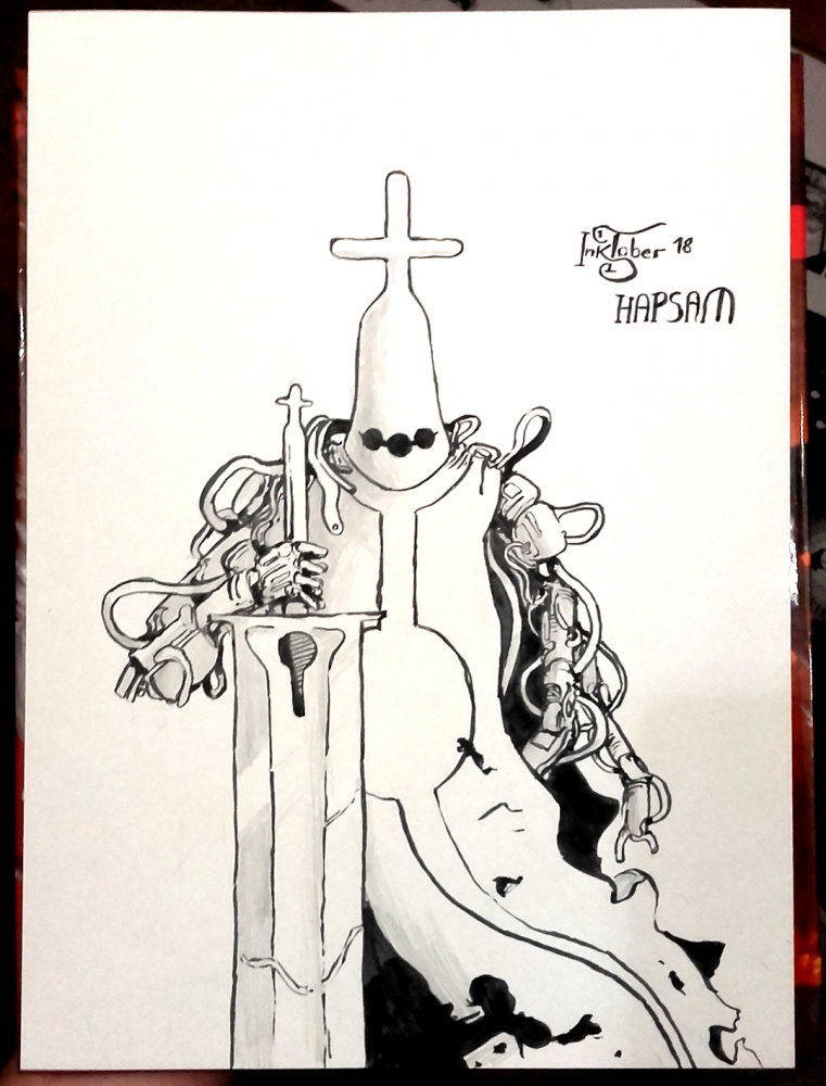 Illustration: Inktober2018 #16 1