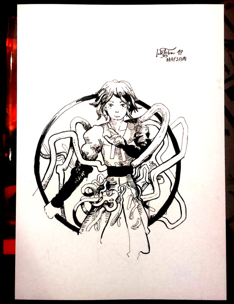 Illustration: Inktober2018 #17, #18, #19, #20, #21 3