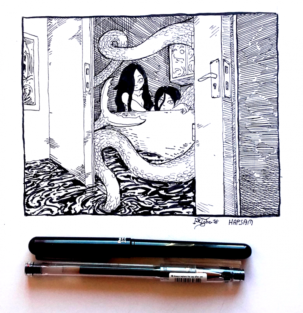 Illustration: Inktober2018 #17, #18, #19, #20, #21 4