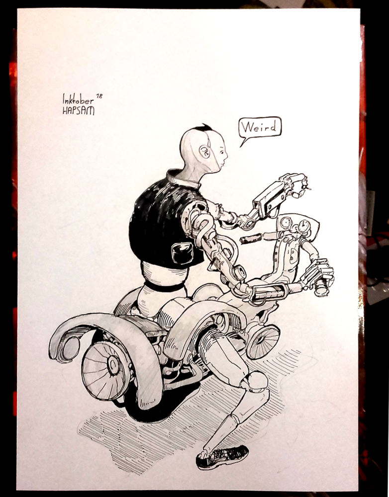 Illustration: Inktober2018 #22, #23 1