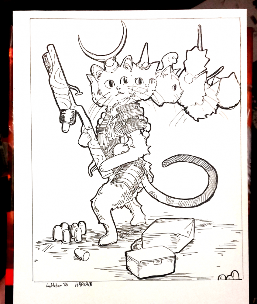 Illustration: Inktober2018 #22, #23 2