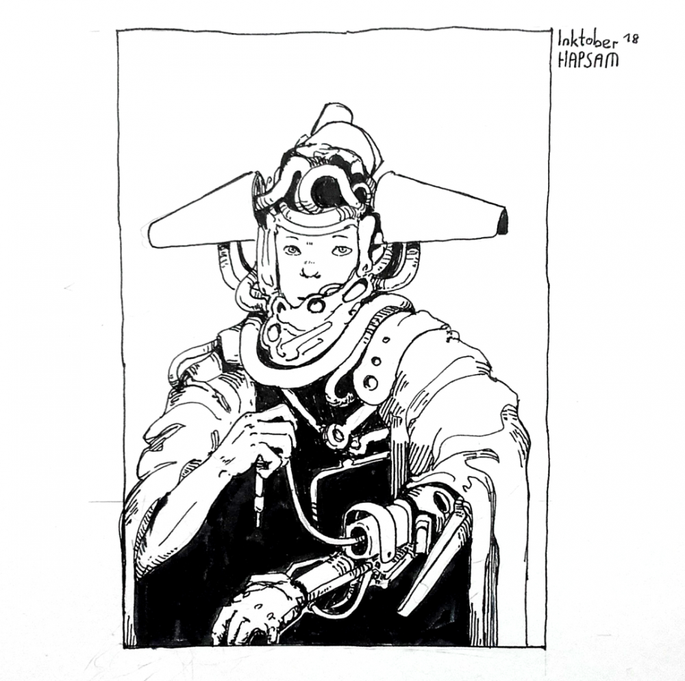 Illustration: Inktober2018 #24,#25,#26,#27,#28 4