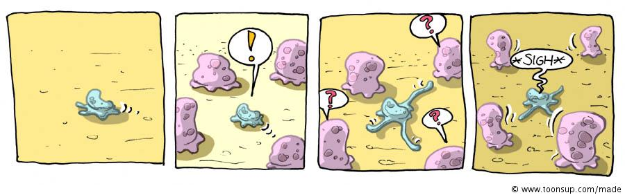 Comic: Lonely Amoeba 2