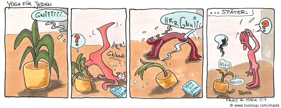 Comic: Yoga für Jeden 1