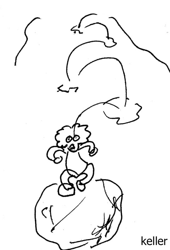 Comic: Die Hüpf-Frau 1