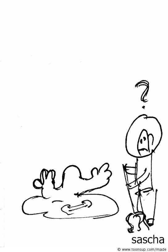 Comic: Die Hüpf-Frau 7
