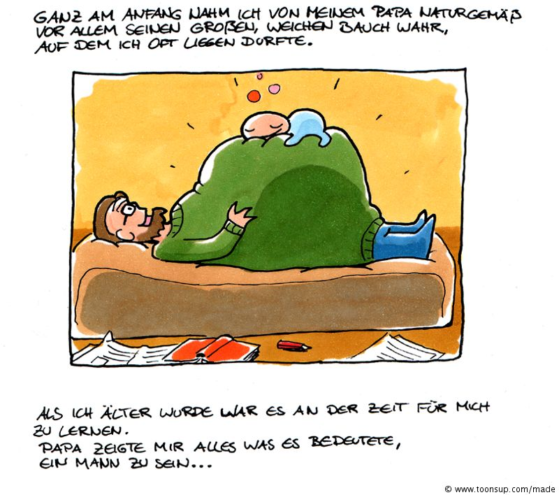 Comic: Papa und Ich 1