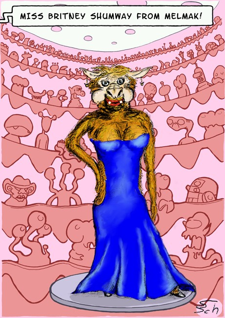 Illustration: Miss Shumway (Miss Alien No. 11) 1