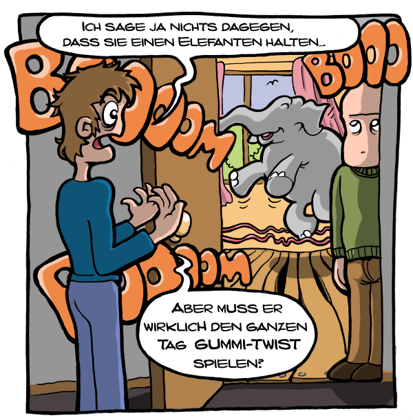 Cartoon: Gummi-Twist 3