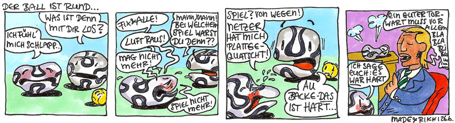 Comic: WM aus Sicht der Bälle 1