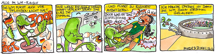 Comic: WM für Zimmerpflanzen 1