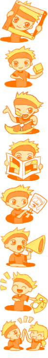 Illustration: Neues Manga-Iconset 1