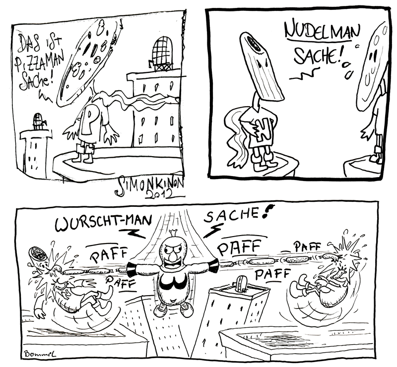 Comic: Pizza-Man 1