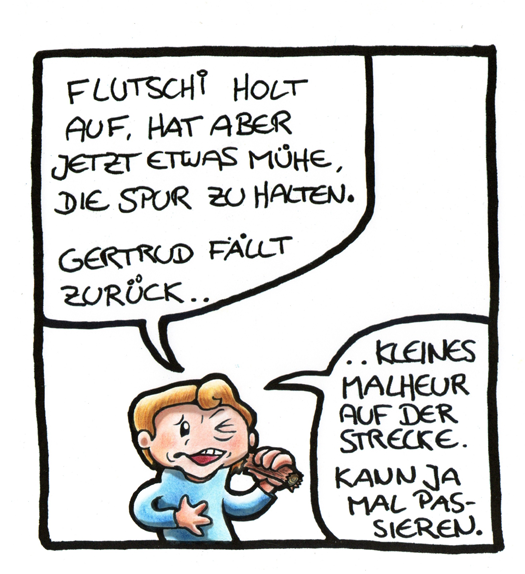 Comic: Schneckenrennen 3