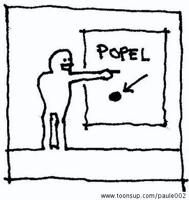 Cartoon: Seminar über Popel 2