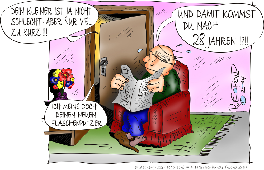 Cartoon: Mißverstanden 1