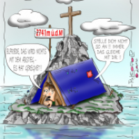 feuchter Abstieg
